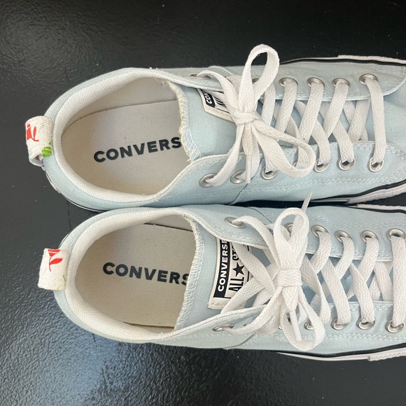 Converse CTAS Madison Ox Blue Floral Sneakers Unisex W11 M9. - Picture 3 of 9